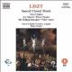 ꥹȡŪ羧ʽ - Liszt:Sacred Choral Music/Via Crucis/Ave Maria/Pater Noster -